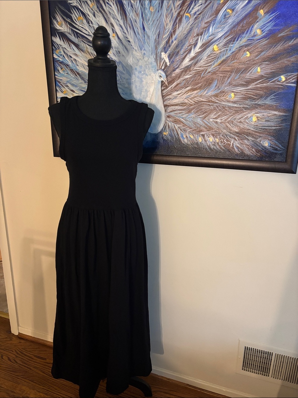 Sonoma Black Sleeveless Dress M